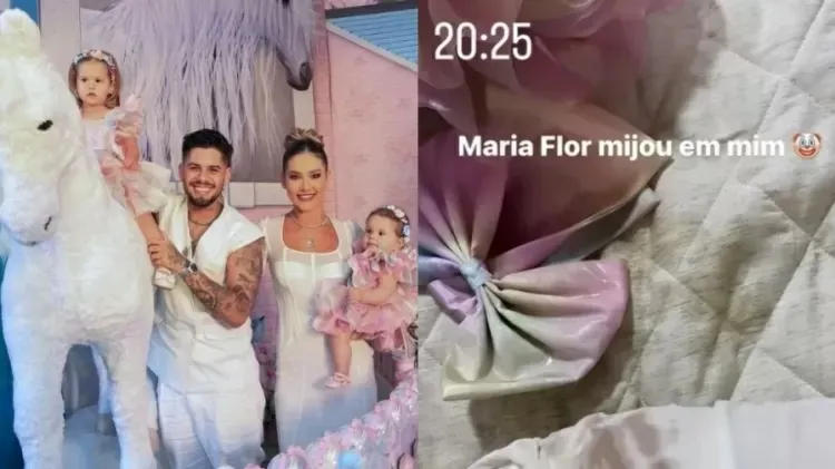 Nos stories, do Instagram ela falou sobre o perrengue