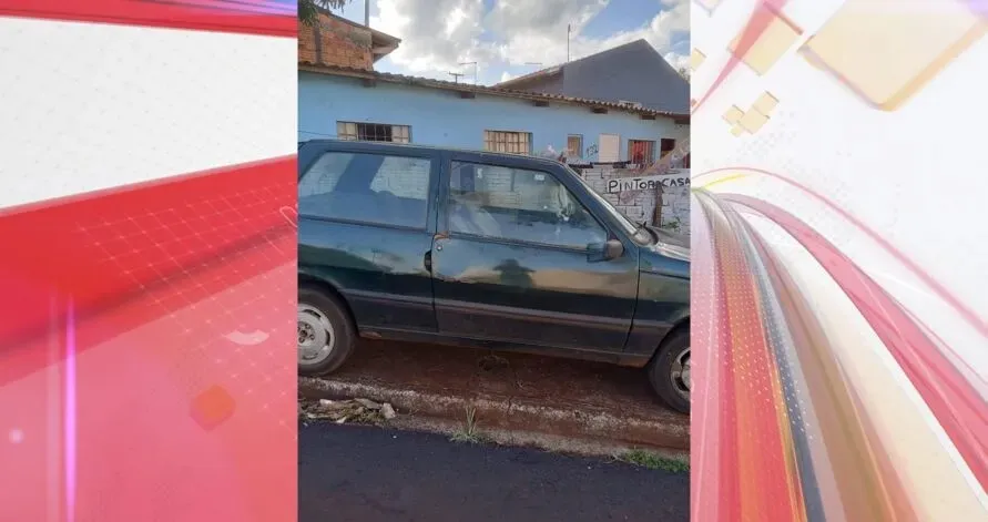 O carro foi encontrado em uma propriedade rural
