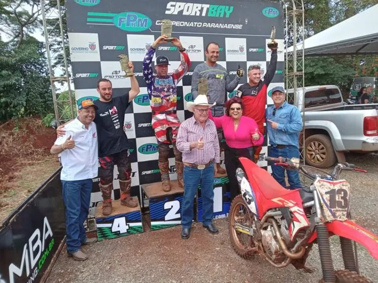 Piloto de Apucarana, Rony foi segundo lugar na MX3 Nacional