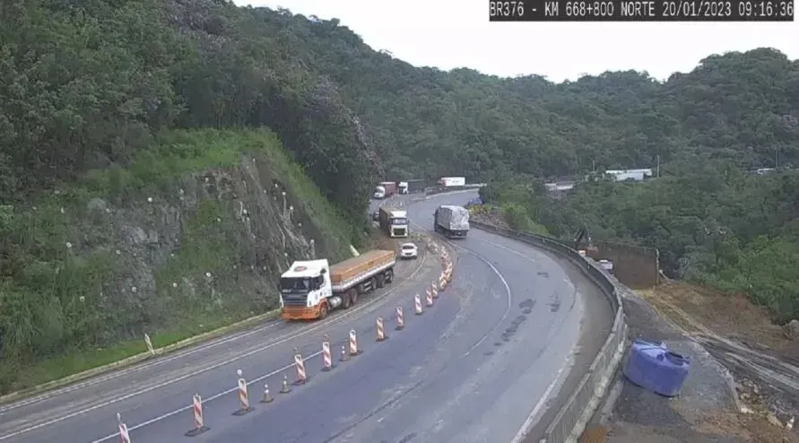 Rodovia BR-376, no Paraná