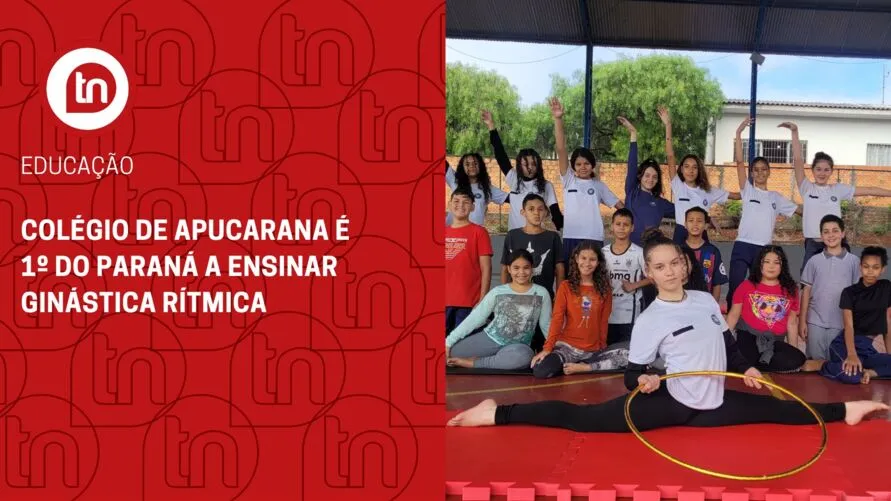 Colégio de Apucarana é 1º do Paraná a ensinar ginástica rítmica