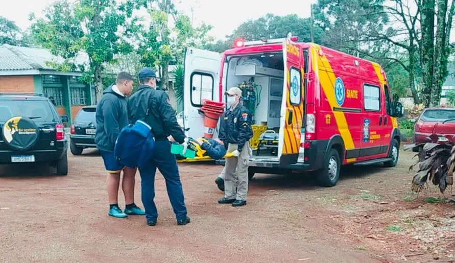 Corpo de Bombeiros foi acionado na quadra do "Massareto"