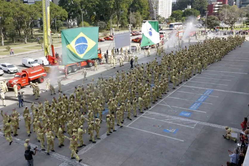 Formatura dos Alunos do Curso de Formação de Praças Bombeiro Militar.