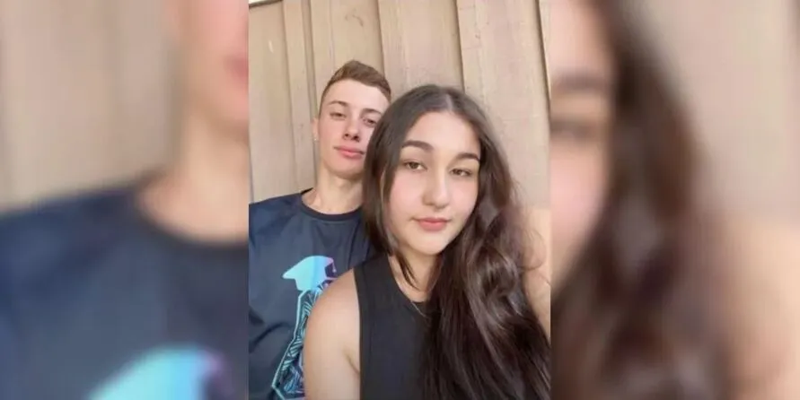 Gabrielle Camargo, de 17 anos, e Matheus Moreira, de 19 anos, são as vítimas do acidente