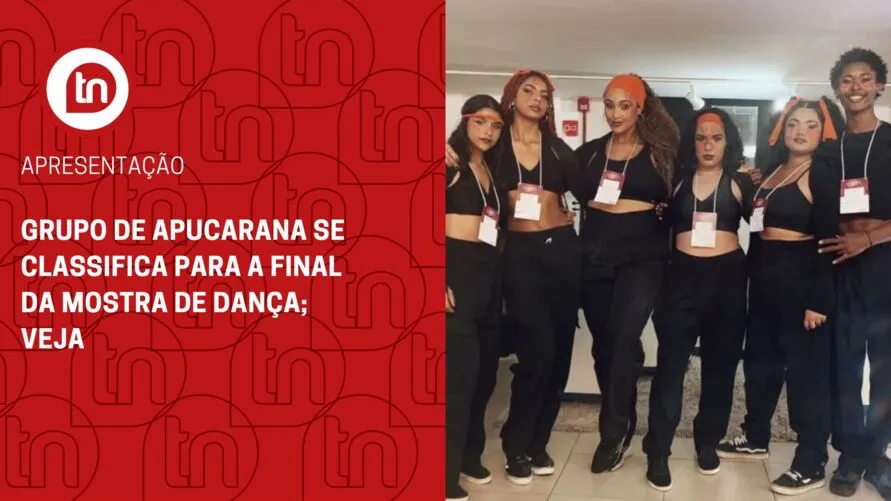 Grupo apucaranense se apresenta na Mostra Paranaense de Dança