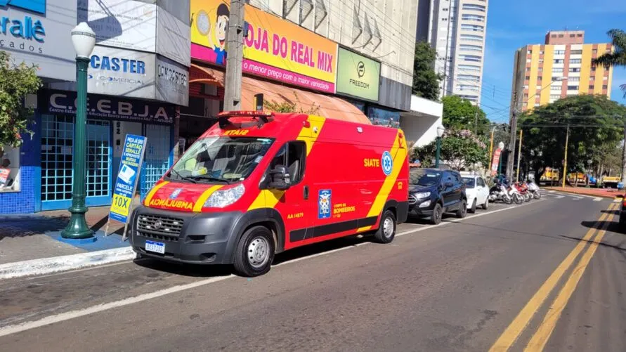 Homem foi levado para o Hospital da Providência