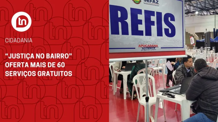 “Justiça no bairro” oferta mais de 60 serviços gratuitos