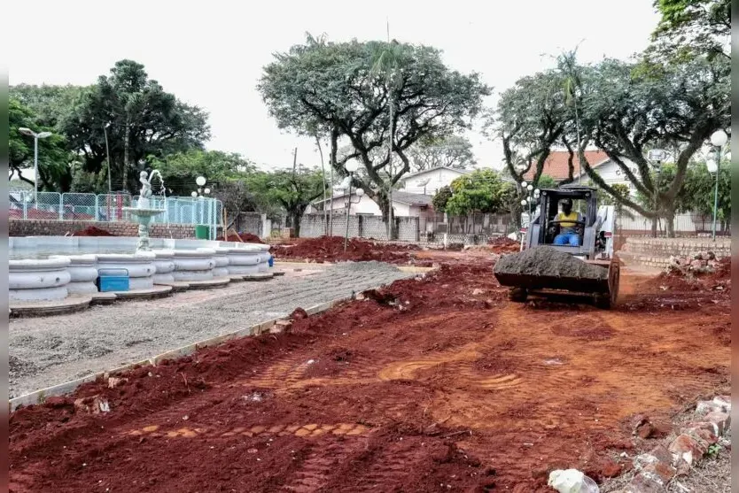 O espaço passa por reformas há algumas semanas