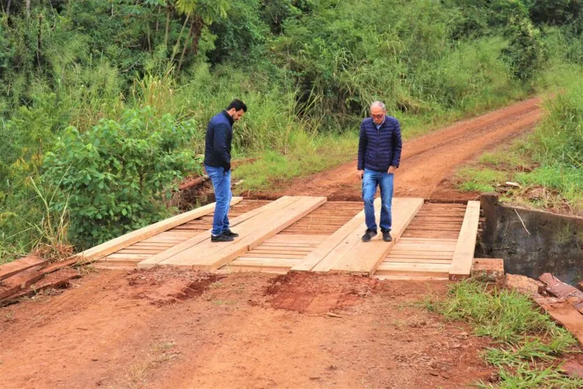 Ponte foi restaurada em Arapongas