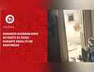 Bandidos quebram rodo no rosto de idoso durante assalto em Arapongas