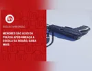 Menores são alvo da polícia após ameaça a escola da região