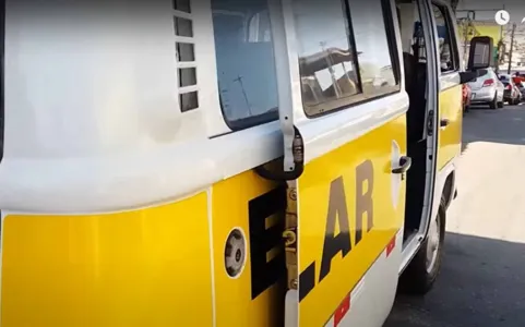 A Kombi estava estacionada em frente a casa do motorista