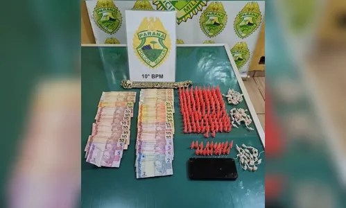 Dois homens são presos com crack e cocaína em Marilândia do Sul