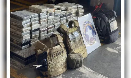 Operação apreende  83,5 quilos de cocaína em Paranaguá