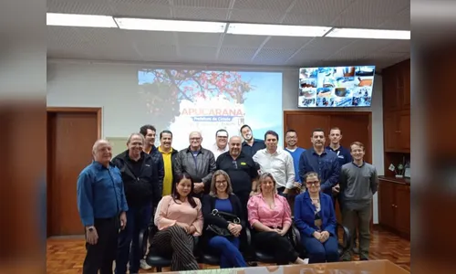 Governança da Rua Ponta Grossa se reúne com prefeito de Apucarana