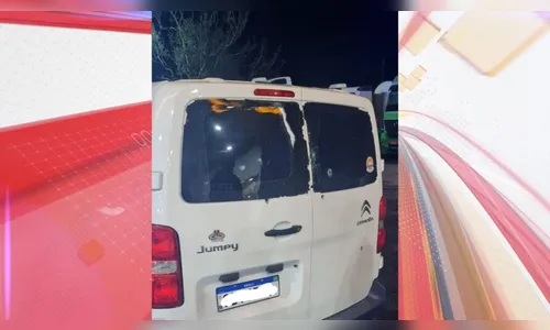 Bandidos atiram contra van e filha de motorista é atingida na BR-376