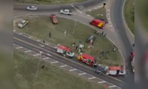 Acidente no norte do Paraná deixa pelo menos 12 feridos