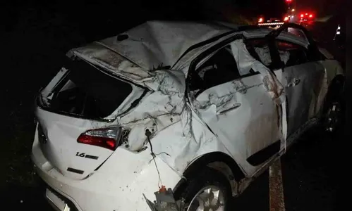 Jovem de 29 anos fica ferida em acidente de trânsito na PR-466