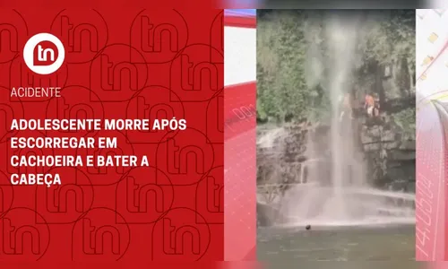 Adolescente morre após escorregar em cachoeira e bater a cabeça; vídeo