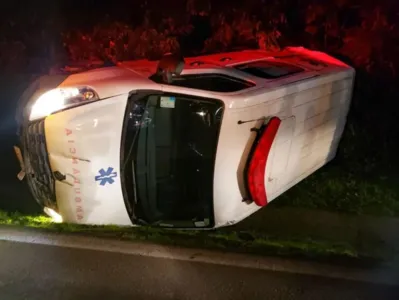 Ambulância foi furtada pelo jovem