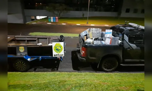 Ação da PM e PF apreende mais de 700 quilos de droga no oeste do PR