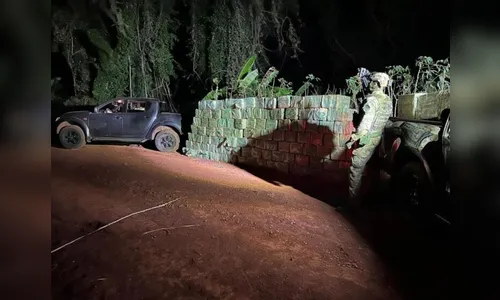Policiais do BPFRON apreendem mais de 4 toneladas de maconha no PR