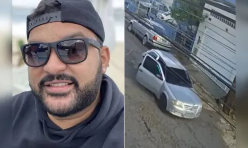 Vídeo mostra influenciador que fazia piada com carros sendo executado