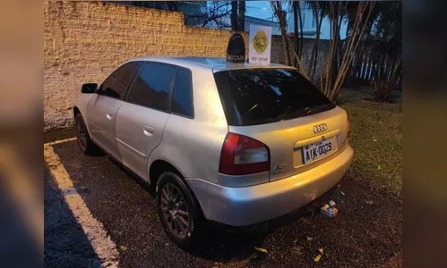 Rotam recupera Audi na Vila Reis e prende motorista