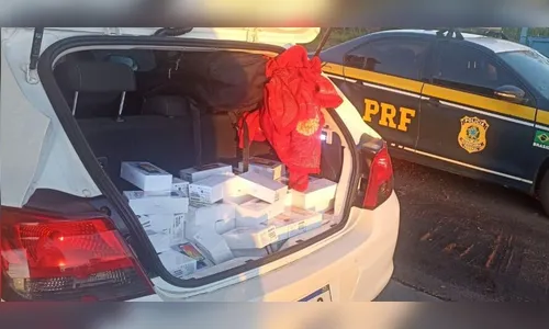 Celulares são apreendidos pela polícia na BR-369