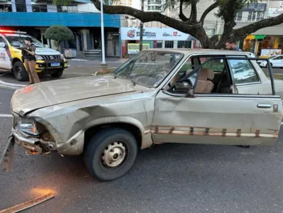 Del Rey bateu de frente contra viatura em Maringá