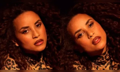 Domitila Barros posa com vestido de onça em vídeo ousado; veja