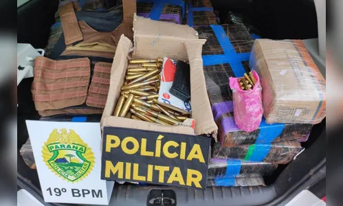 PM apreende mais de mil munições de fuzil no Oeste do Paraná