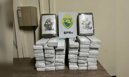 Passageiras de ônibus são presas com 34,5 kg de maconha em Rolândia