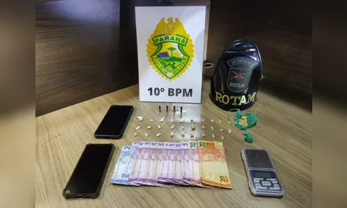 Rotam prende dois homens com drogas e munições em Apucarana