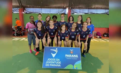Futsal e voleibol feminino de Apucarana conquistam medalhas