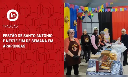 Festão de Santo Antônio é neste fim de semana em Arapongas