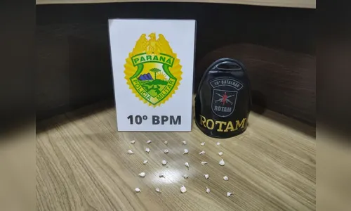 Mãe é presa pela Rotam por tráfico e diz que drogas pertencem ao filho