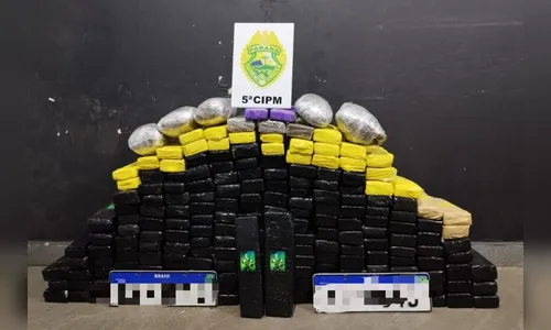 Polícia Militar apreende mais de 190 quilos de drogas em Cianorte