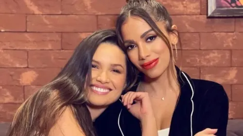 Juliette e Anitta são apenas amigas, segundo a cantora