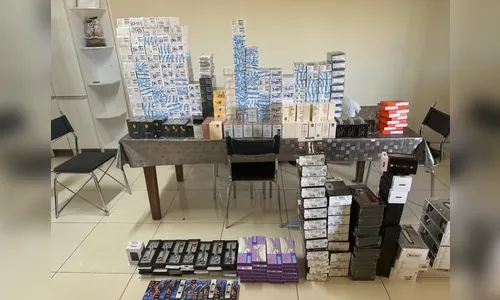 PRE apreende eletrônicos e perfumes com passageiras de aplicativo