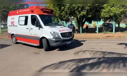 Duas crianças ficam feridas após acidente com bicicleta em Arapongas