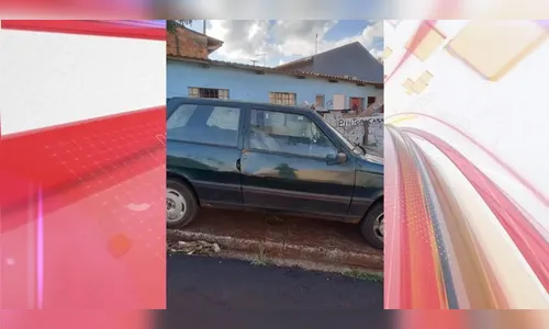 Fiat Uno furtado de morador de Apucarana é encontrado 'depenado'