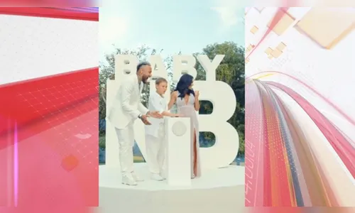 Neymar e Bruna Biancardi descobrem sexo do primeiro filho;  vídeo