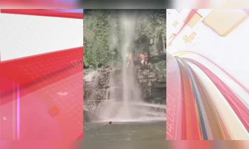 Adolescente morre após escorregar em cachoeira e bater a cabeça; vídeo