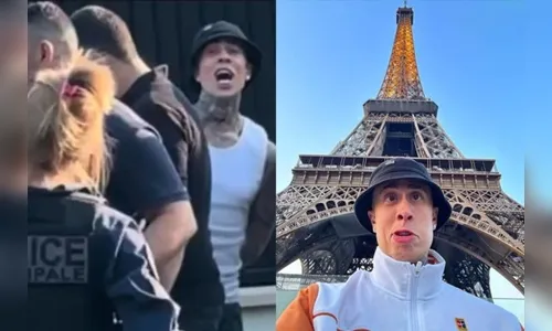 MC Daniel leva enquadro em Paris e desabafa: 
