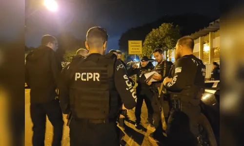 PCPR prende 40 pessoas de organização que movimentava R$ 1 milhão