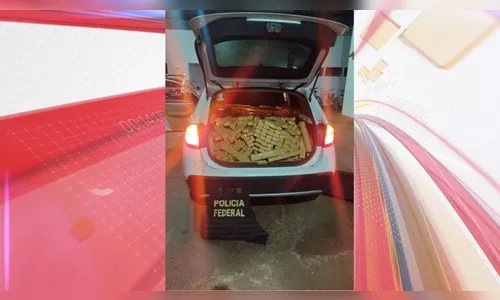 Polícia acha 800 kg de maconha em carro de luxo em Mato Grosso do Sul