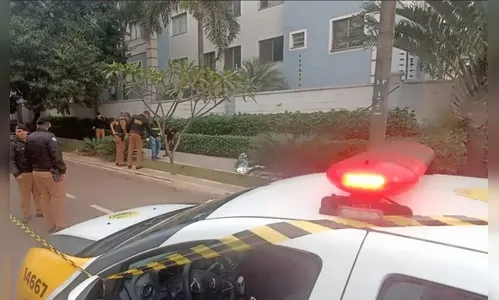 Homem é executado com tiros de fuzil no centro de Maringá nesta manhã