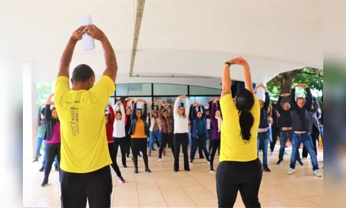 Dia do Desafio movimenta servidores no Paço Municipal, em Arapongas