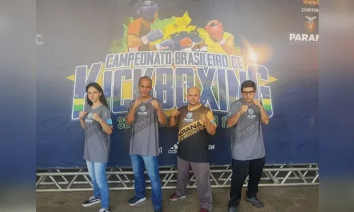 Atletas de Apucarana disputam o Brasileiro de Kickboxing em Curitiba